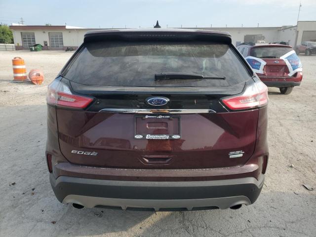 2FMPK3J97LBB04927 - 2020 FORD EDGE SEL BURGUNDY photo 6