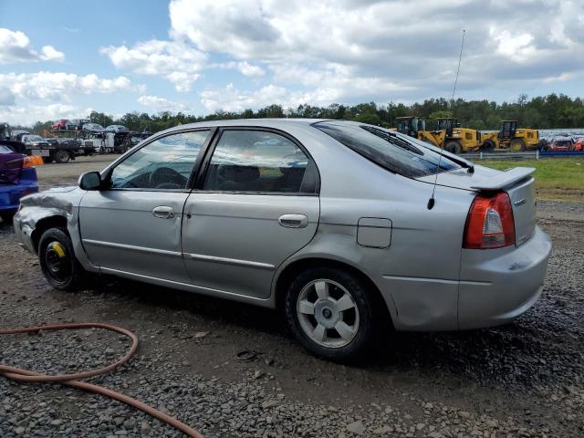 KNAFB161335116646 - 2003 KIA SPECTRA GS SILVER photo 2