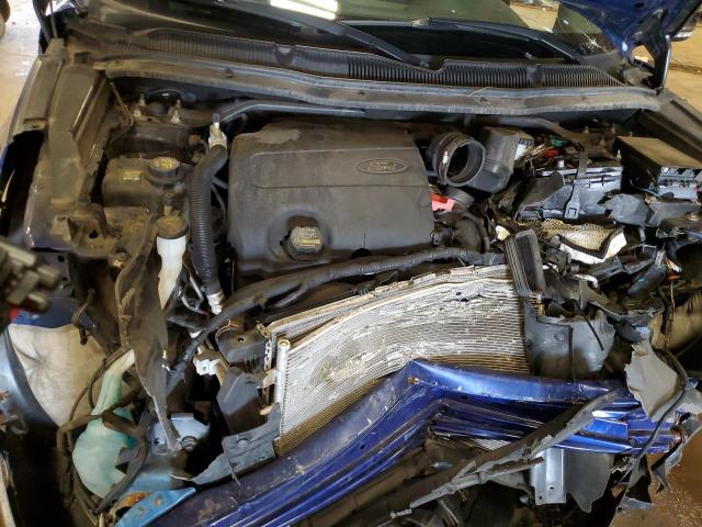 1FM5K7D86EGA86594 - 2014 FORD EXPLORER XLT BLUE photo 12