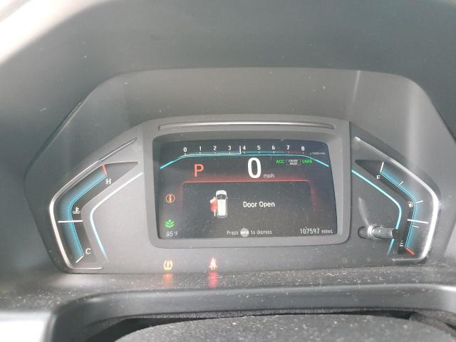 5FNRL6H90JB099748 - 2018 HONDA ODYSSEY ELITE Черный фото 9