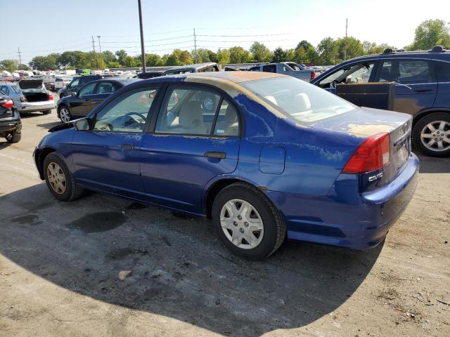 2HGES16385H561719 - 2005 HONDA CIVIC DX VP Mavi foto 2