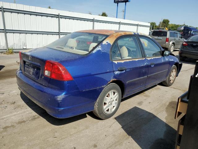 2HGES16385H561719 - 2005 HONDA CIVIC DX VP Mavi foto 3