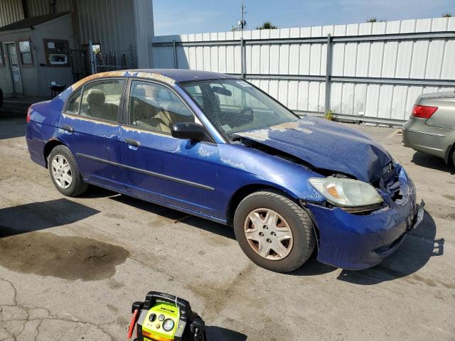 2HGES16385H561719 - 2005 HONDA CIVIC DX VP BLUE photo 4