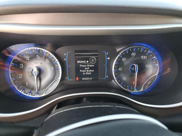 2C4RC1BGXHR704335 - 2017 CHRYSLER PACIFICA TOURING L MAROON photo 9