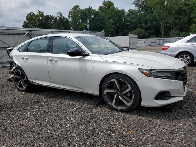 1HGCV1F38MA105263 - 2021 HONDA ACCORD SPORT 白色 照片 4