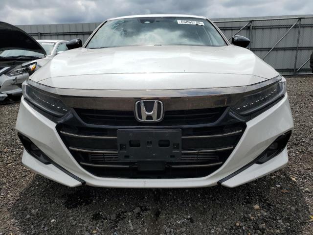 1HGCV1F38MA105263 - 2021 HONDA ACCORD SPORT 白色 照片 5
