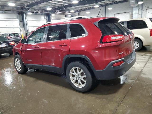 1C4PJMCS4FW557371 - 2015 JEEP CHEROKEE LATITUDE RED photo 2
