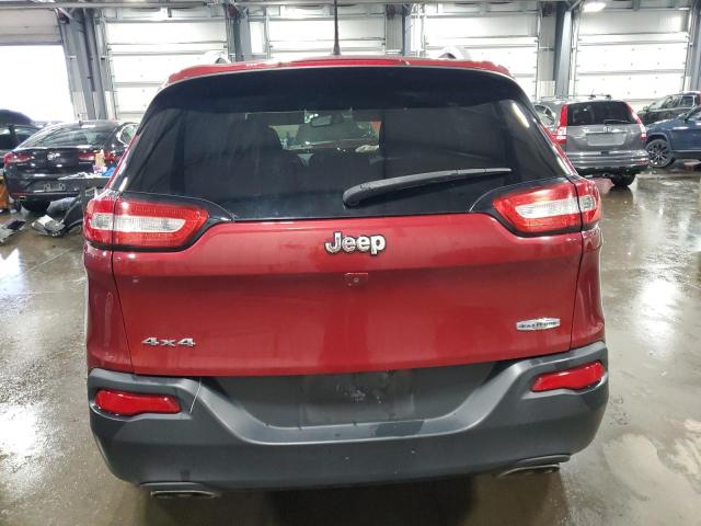 1C4PJMCS4FW557371 - 2015 JEEP CHEROKEE LATITUDE RED photo 6