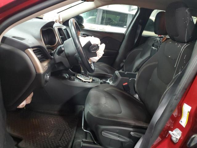 1C4PJMCS4FW557371 - 2015 JEEP CHEROKEE LATITUDE RED photo 7