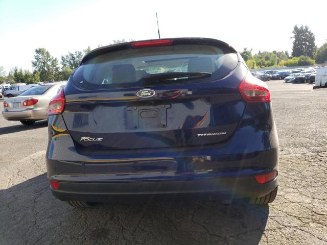 1FADP3N28HL287225 - 2017 FORD FOCUS TITANIUM BLUE photo 6