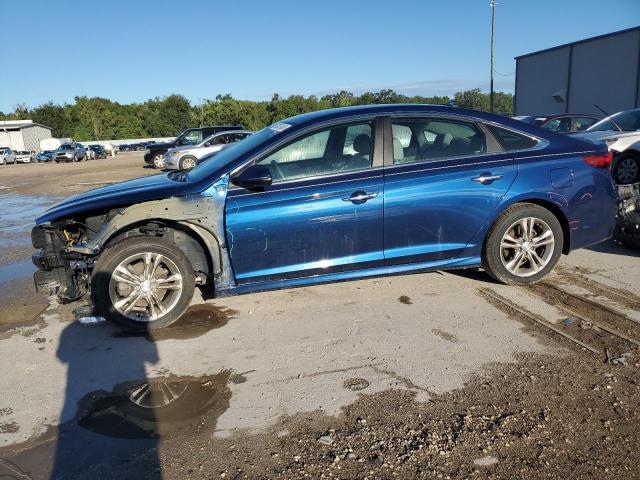 5NPE34AFXKH816825 - 2019 HYUNDAI SONATA LIMITED BLUE photo 1