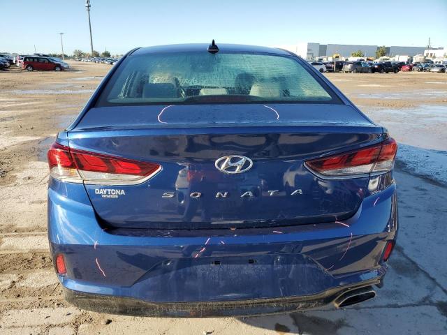 5NPE34AFXKH816825 - 2019 HYUNDAI SONATA LIMITED BLUE photo 6