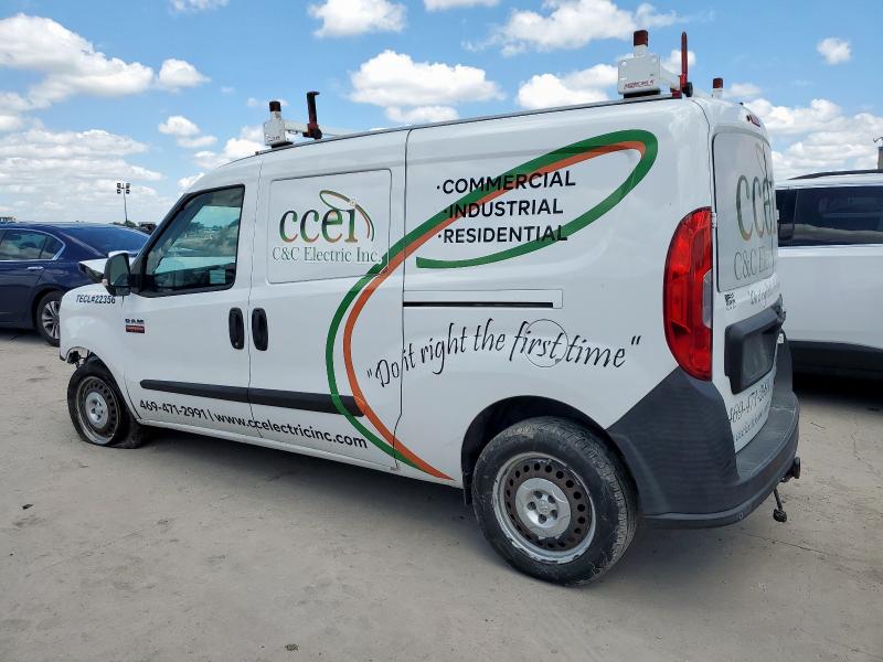 ZFBERFABXH6D83099 - 2017 RAM PROMASTER WHITE photo 2