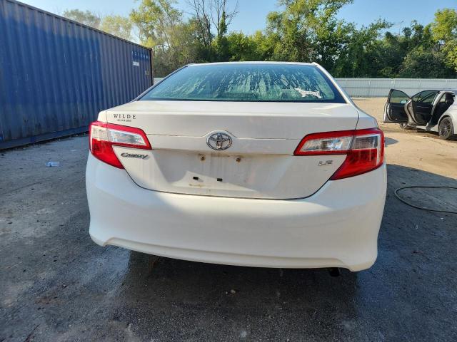 4T1BF1FK4CU600647 - 2012 TOYOTA CAMRY BASE WHITE photo 6
