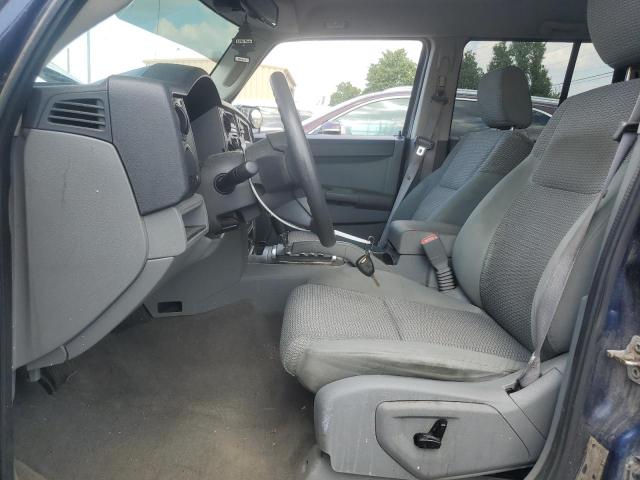1J8HG48N26C212419 - 2006 JEEP COMMANDER Niebieski zdjęcie 7