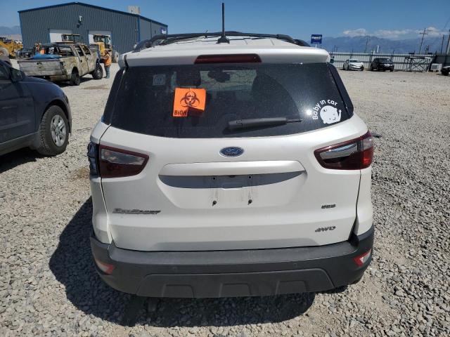 MAJ6P1CL7JC207718 - 2018 FORD ECOSPORT SES WHITE photo 6