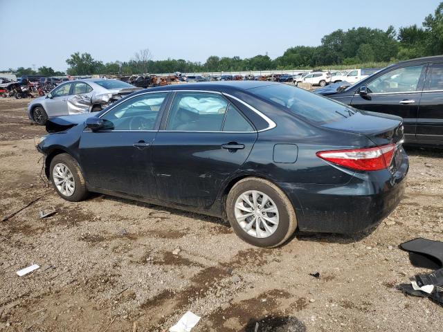 4T4BF1FKXFR484493 - 2015 TOYOTA CAMRY LE BLUE photo 2