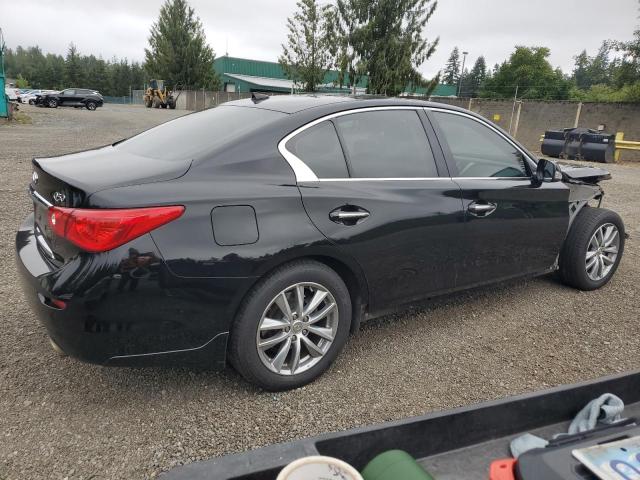 JN1BV7AR2EM696850 - 2014 INFINITI Q50 BASE Siyah fotoğraf 3