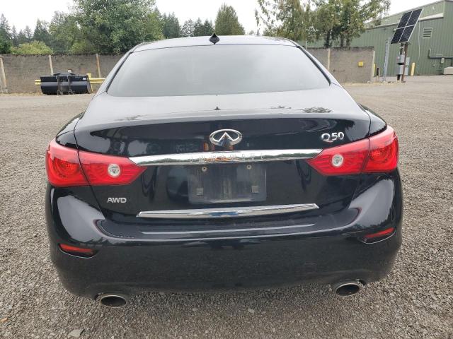 JN1BV7AR2EM696850 - 2014 INFINITI Q50 BASE Siyah fotoğraf 6