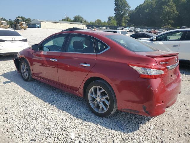 3N1AB7AP3DL796080 - 2013 NISSAN SENTRA S BURGUNDY photo 2