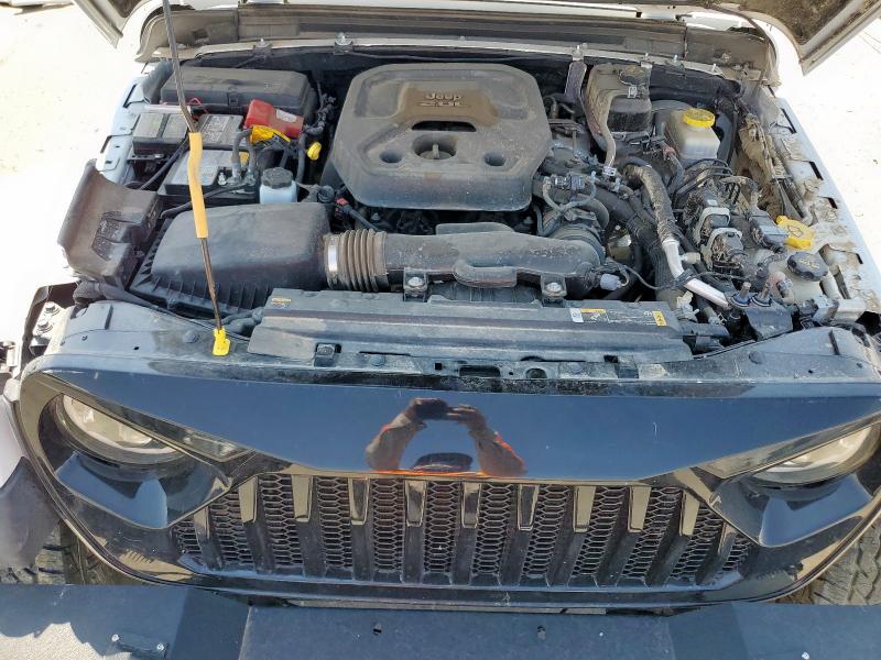 1C4HJXEN0NW163393 - 2022 JEEP WRANGLER U SAHARA 白色 照片 12