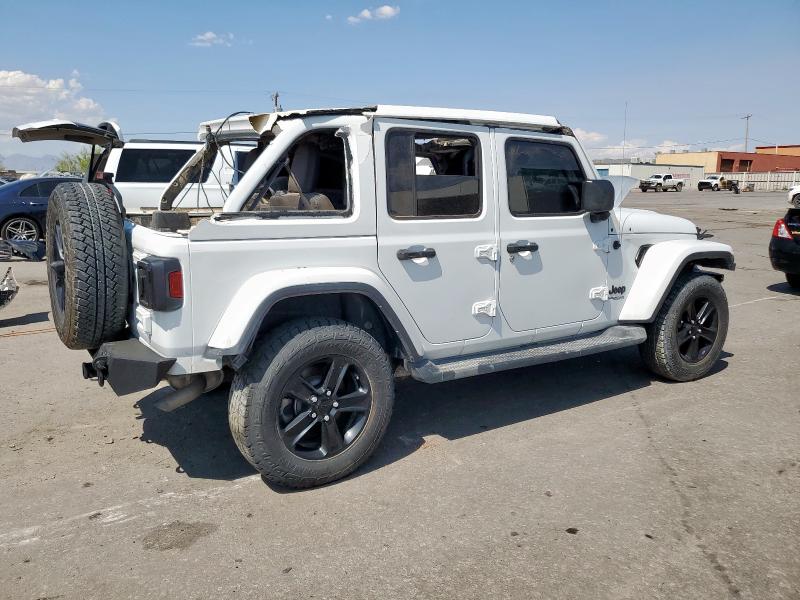 1C4HJXEN0NW163393 - 2022 JEEP WRANGLER U SAHARA 白色 照片 3