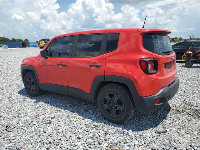 ZACNJAAB2LPL15502 - 2020 JEEP RENEGADE SPORT RED photo 2