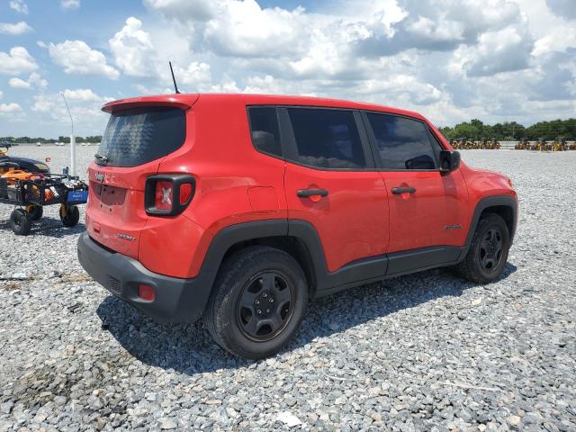ZACNJAAB2LPL15502 - 2020 JEEP RENEGADE SPORT RED photo 3