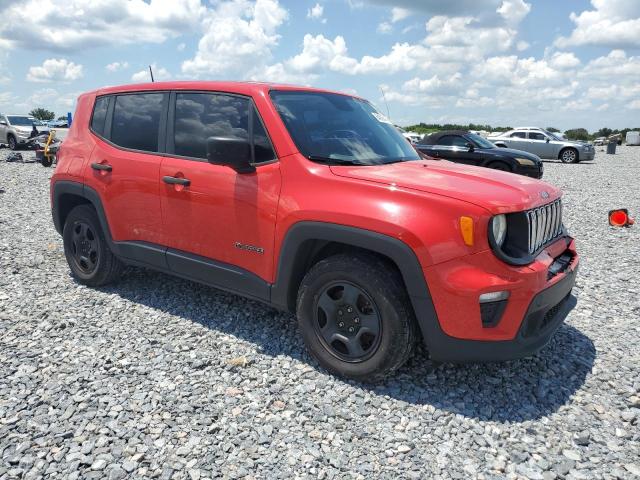 ZACNJAAB2LPL15502 - 2020 JEEP RENEGADE SPORT RED photo 4