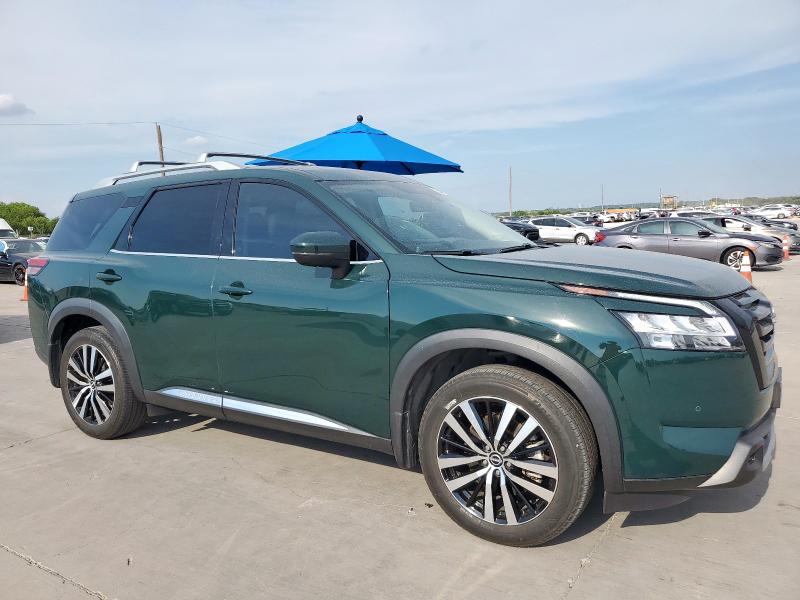 5N1DR3DG1PC237715 - 2023 NISSAN PATHFINDER PLATINUM GREEN photo 4
