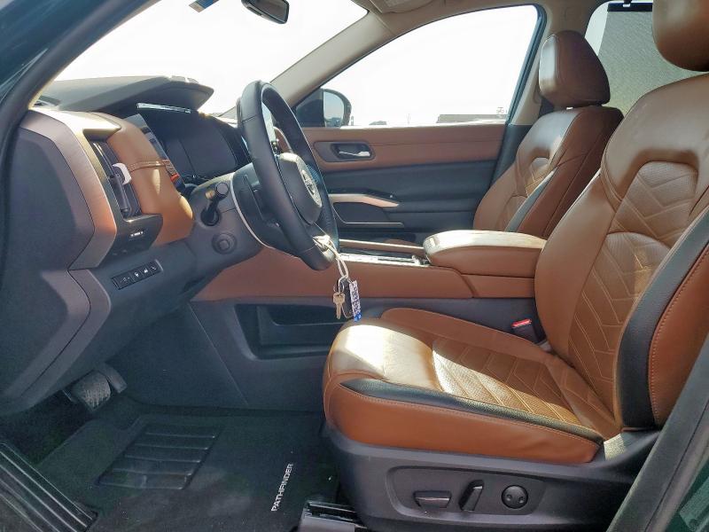 5N1DR3DG1PC237715 - 2023 NISSAN PATHFINDER PLATINUM GREEN photo 7