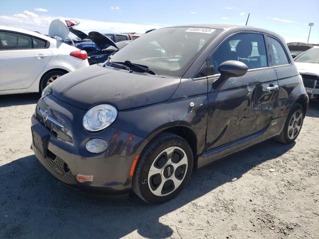 3C3CFFGE0HT550043 - 2017 FIAT 500 ELECTRIC GRAY photo 1