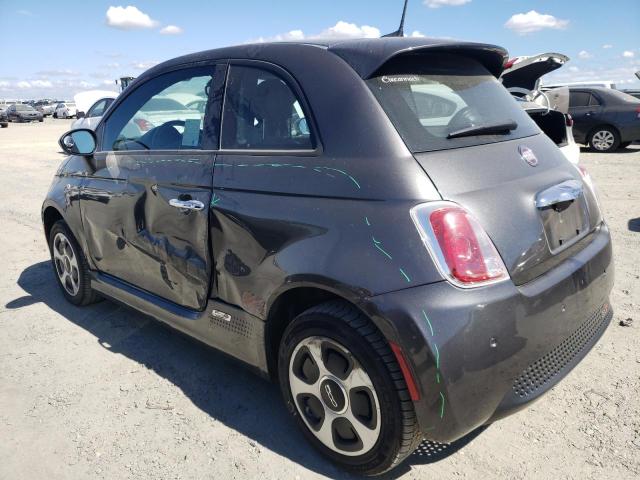 3C3CFFGE0HT550043 - 2017 FIAT 500 ELECTRIC GRAY photo 2