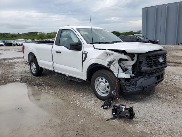 1FTNF1K81RKD64264 - 2024 FORD F150 XL WHITE photo 4