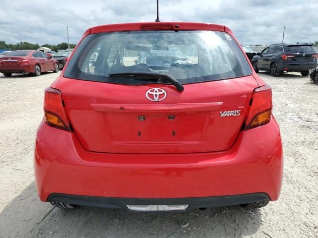 VNKKTUD3XGA058270 - 2016 TOYOTA YARIS L RED photo 6