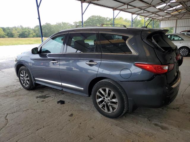 5N1AL0MN0DC351119 - 2013 INFINITI JX35 GRAY photo 2