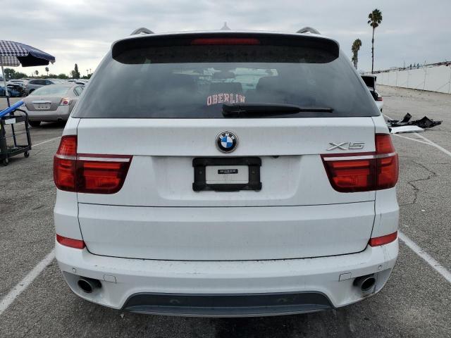 5UXZW0C56CL664091 - 2012 BMW X5 XDRIVE35D WHITE photo 6