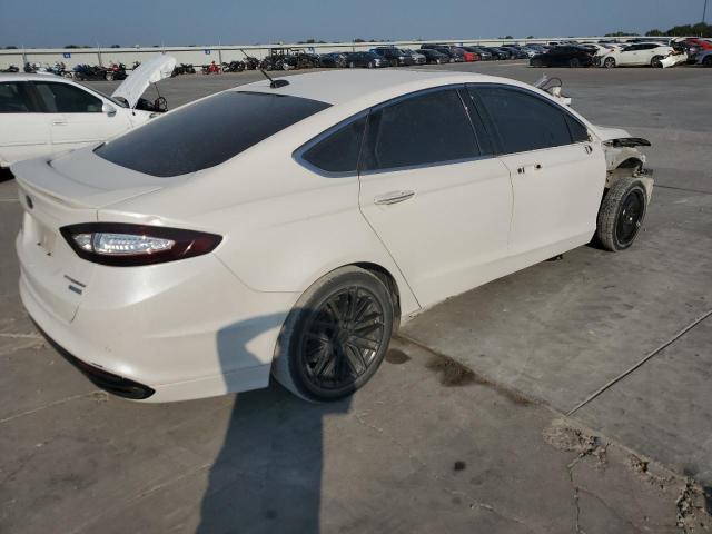 3FA6P0K94FR182219 - 2015 FORD FUSION TITANIUM WHITE photo 3