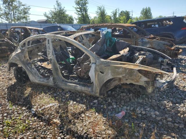 5YJ3E1EA2NF323027 - 2022 TESLA MODEL 3 დამწვარი ფოტო 4