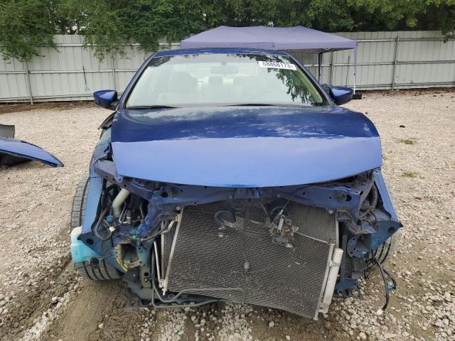 1HGCS12839A023023 - 2009 HONDA ACCORD EXL BLUE photo 5