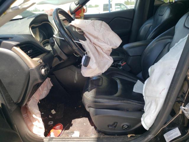 1C4PJMDB9HW519426 - 2017 JEEP CHEROKEE LIMITED შავი ფოტო 7