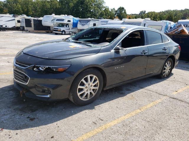 1G1ZE5STXHF187438 - 2017 CHEVROLET MALIBU LT GRAY photo 1