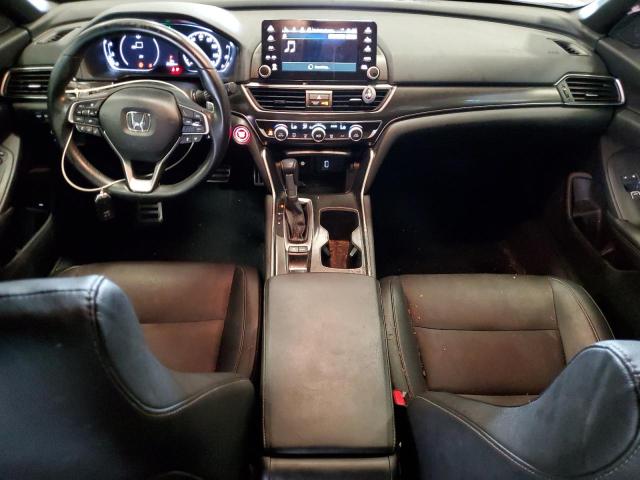 1HGCV1F36KA132846 - 2019 HONDA ACCORD SPORT Argent photo 8