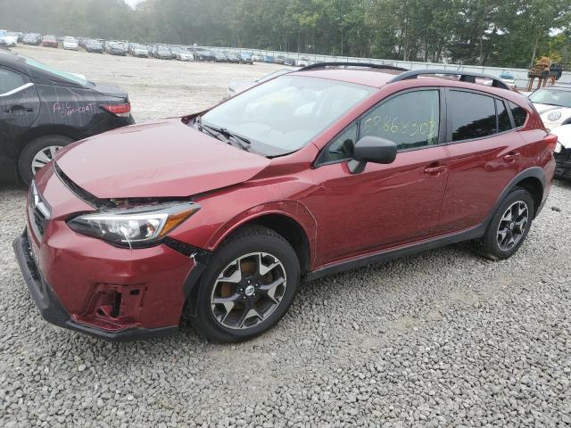 JF2GTAAC2JH331669 - 2018 SUBARU CROSSTREK BURGUNDY photo 1