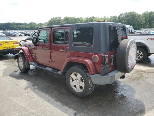 1J4HA5H14AL197047 - 2010 JEEP WRANGLER U SAHARA BURGUNDY photo 2