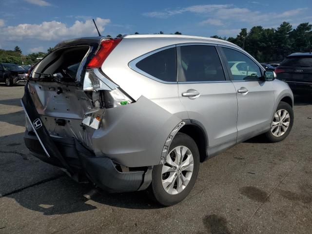 2HKRM4H73EH617844 - 2014 HONDA CR-V EXL SILVER photo 3