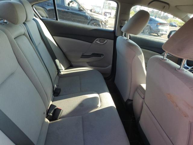 2HGFB2F43DH105662 - 2013 HONDA CIVIC LX GRAY photo 10
