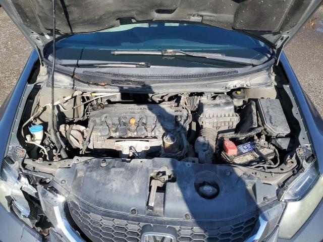 2HGFB2F43DH105662 - 2013 HONDA CIVIC LX GRAY photo 11
