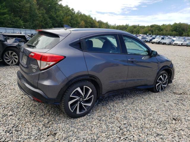 3CZRU6H16KM743350 - 2019 HONDA HR-V SPORT ნაცრისფერი ფოტო 3