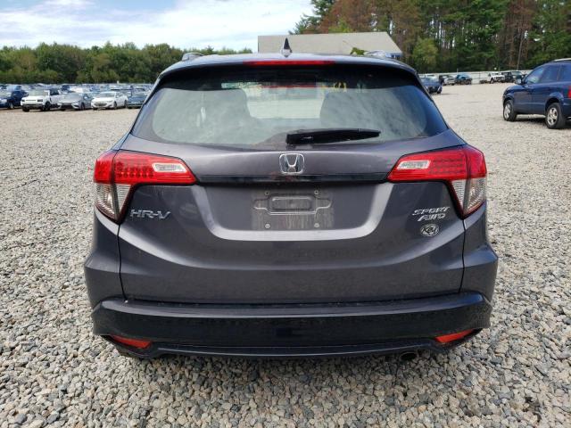 3CZRU6H16KM743350 - 2019 HONDA HR-V SPORT ნაცრისფერი ფოტო 6